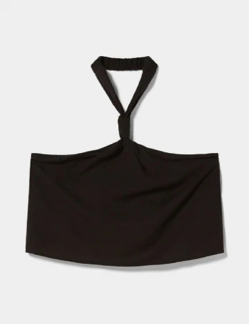 Top Bershka, negru, XS
