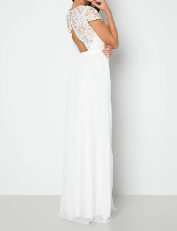 Rochie lunga BUBBLEROOM, alb, 40 Alb