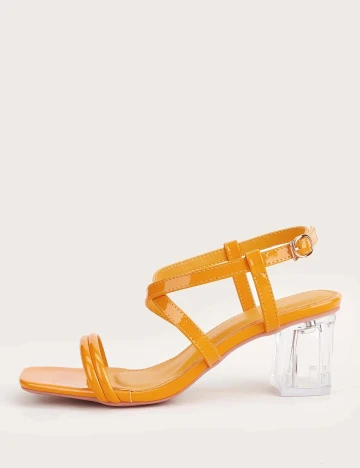 Sandale SHEIN, galben, 38