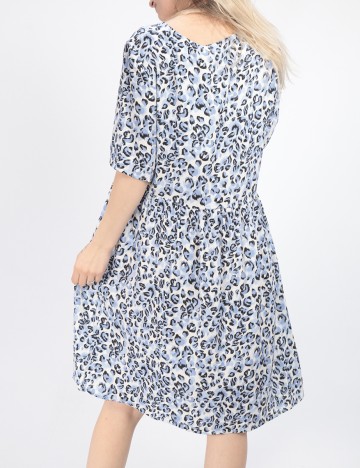 Rochie scurta Vila, albastru, 38