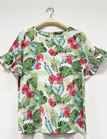 Bluza SHEIN CURVE, floral, 3XL