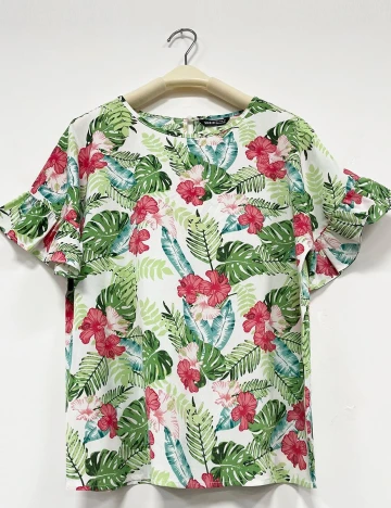 Bluza SHEIN CURVE, floral, 3XL