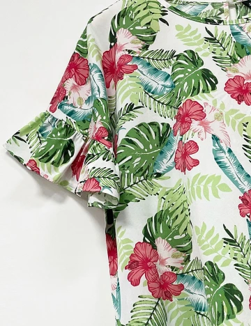 Bluza SHEIN CURVE, floral, 3XL