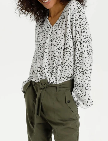 Bluza Kaffe, alb Alb