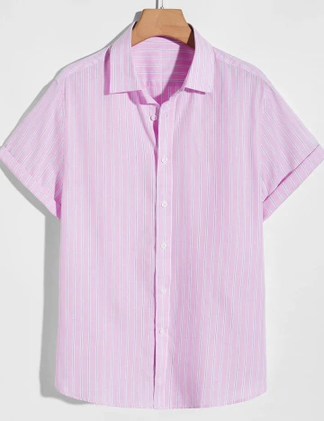 Camasa SHEIN, roz, XL Roz