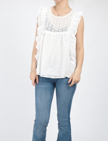 Bluza SHEIN, alb, M