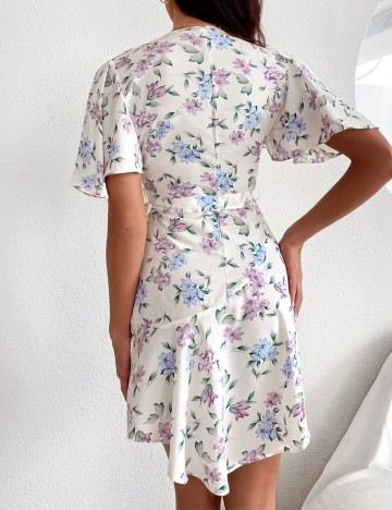 Rochie scurta SHEIN, floral, S