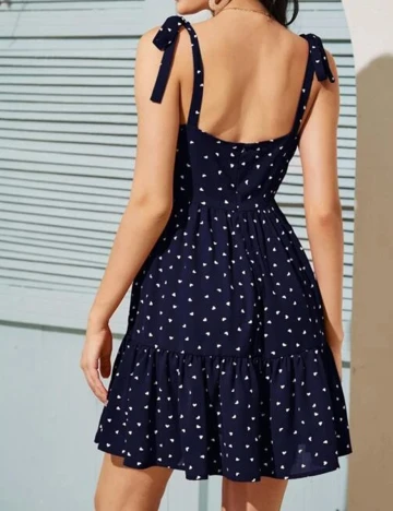 Rochie scurta SHEIN, bleumarin, L