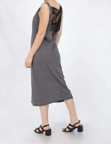 Rochie medie SHEIN, gri, M
