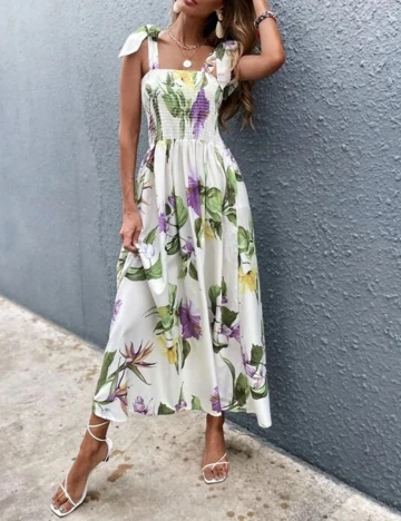 Rochie Lunga SHEIN, alb, M