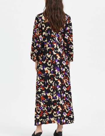 Rochie lunga Selected Femme, mix culori, 34