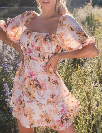 Rochie Scurta SHEIN, floral, L