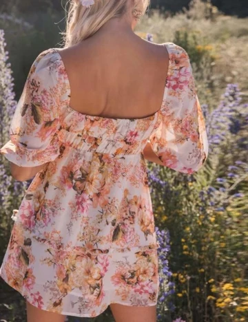 Rochie Scurta SHEIN, floral, L