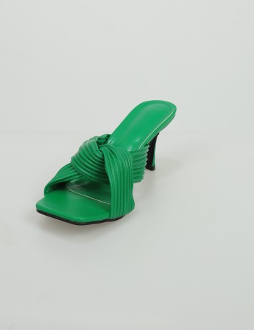 Sandale SHEIN, verde, 39