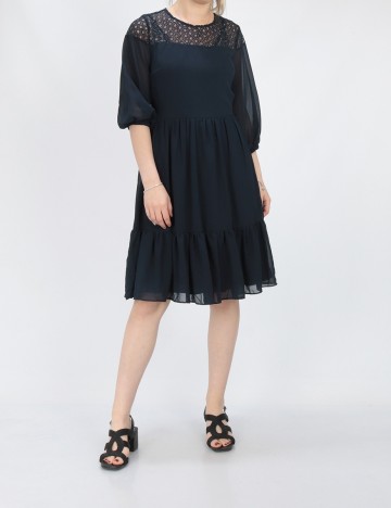 Rochie scurta Moments New York, bleumarin, 36