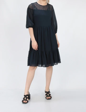 Rochie scurta Moments New York, bleumarin, 36 Albastru