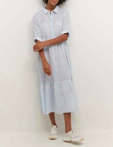 Rochie medie Kaffe, bleu, 34