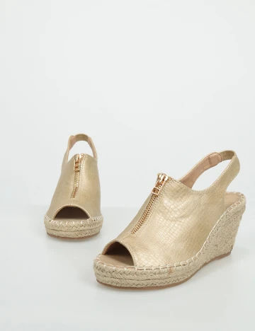 Sandale Linea Loresi, bej, 36 Crem
