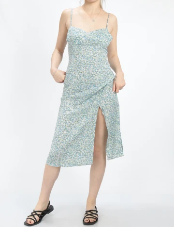 Rochie medie SHEIN, floral, XS Floral print