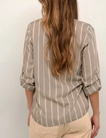 Camasa Kaffe, bej, 44 Crem