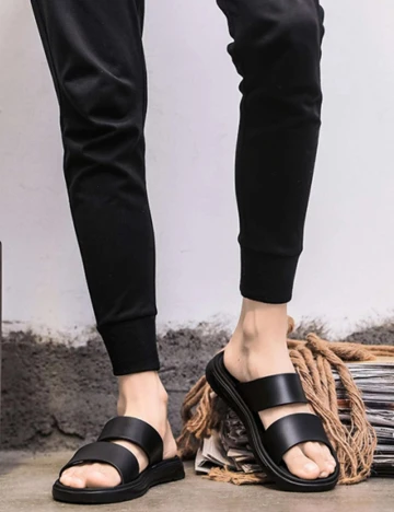 Slapi SHEIN, negru, 43 Negru