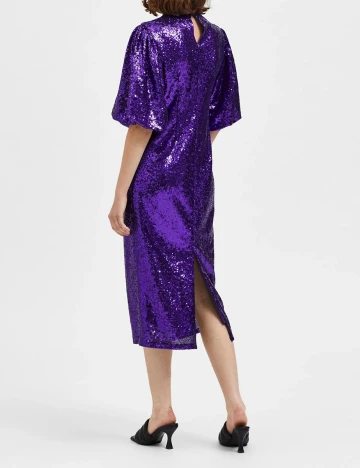 Rochie Medie Selected Femme, mov, 36 Mov