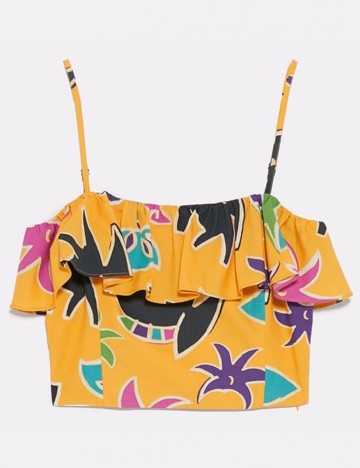 Top Zara, mix culori