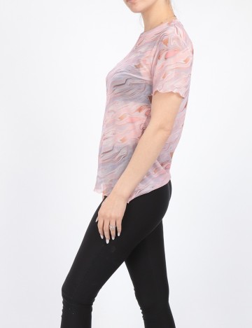Tricou Only, roz, M