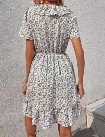 Rochie scurta SHEIN, floral, XL