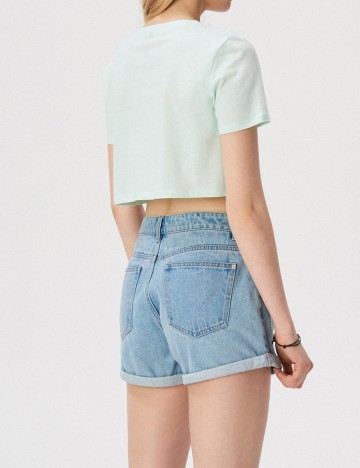 Top Sinsay, verde, L