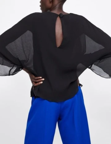Bluza Zara, negru, S