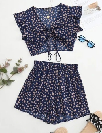 Compleu SHEIN, bleumarin, XS