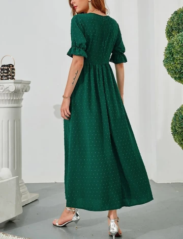 Rochie Lunga SHEIN, verde, M