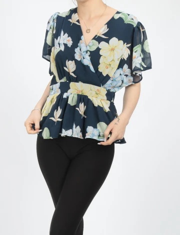 Bluza Vila, floral, 36 Floral print