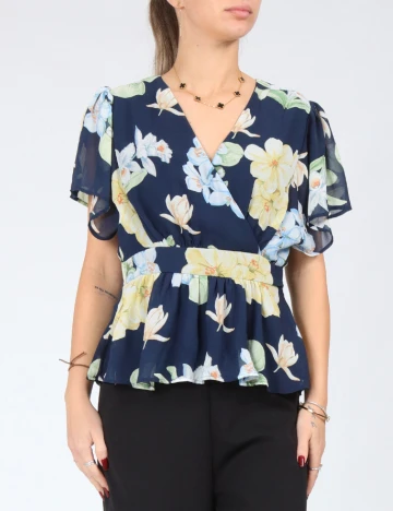Bluza Vila, floral, 38 Floral print