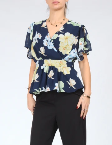 Bluza Vila, floral, 38 Floral print