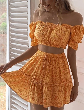 Compleu SHEIN, portocaliu, XL Portocaliu