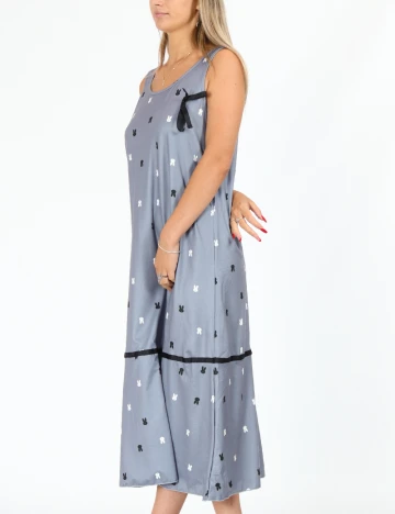 Rochie de noapte SHEIN, gri Gri