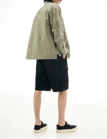 Pantaloni scurti Reserved, negru, 30