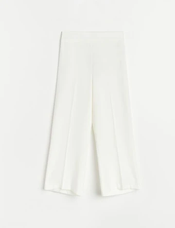 Pantaloni Reserved, alb, 46