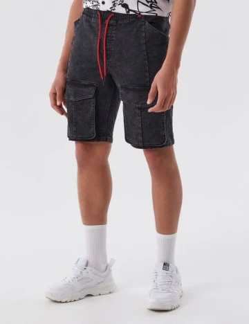 Pantaloni scurti CROPP, negru, 28