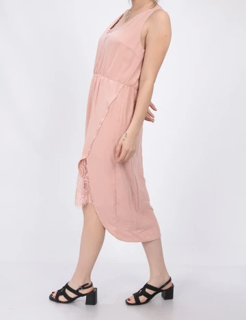 Rochie scurta Vila, roz, 36