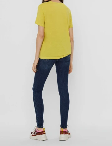 Tricou Vero Moda, galben, XS