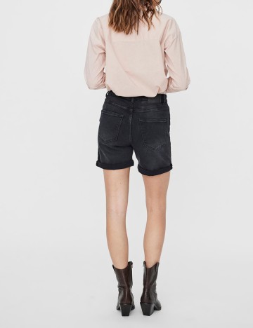 Pantaloni scurti Vero Moda, negru, XS