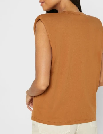 Tricou Mango, maro, S