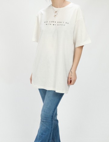 Tricou Vila, alb, M