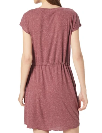 Rochie scurta Vero Moda, roz pudra inchis, S
