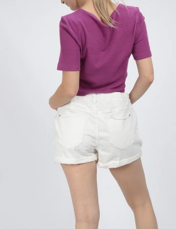 Pantaloni Scurti Reserved, alb, 42 Alb