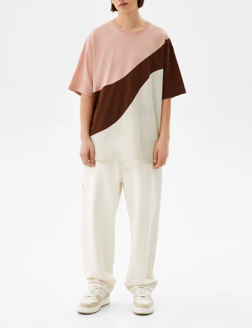 Tricou Bershka, mix culori, XS