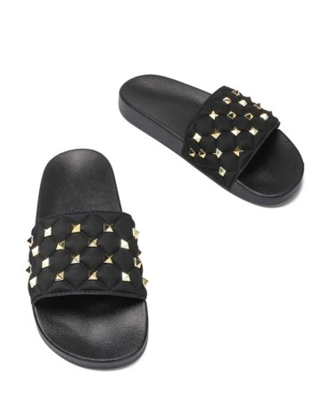 Slapi SHEIN, negru, 37